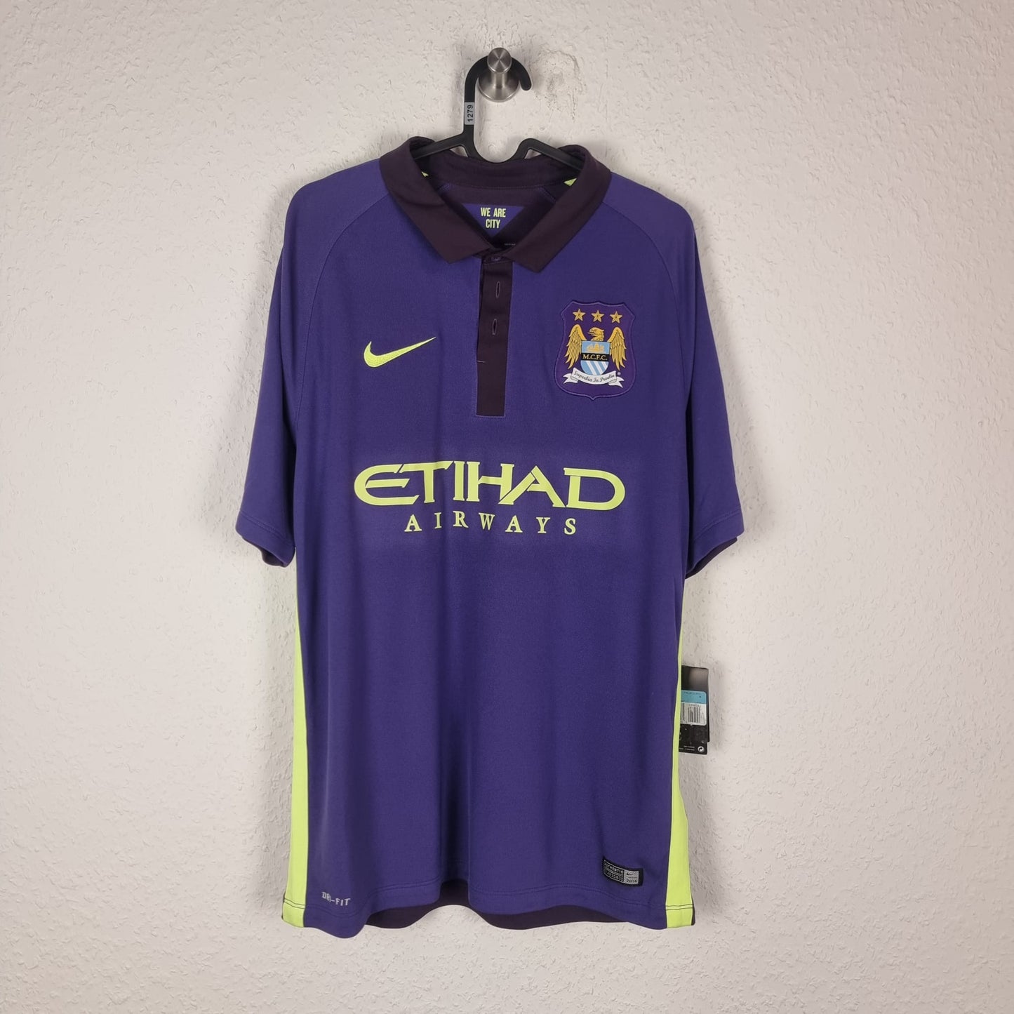 Trikot - Manchester City - 2014/2015 - M - Drittes - Neu