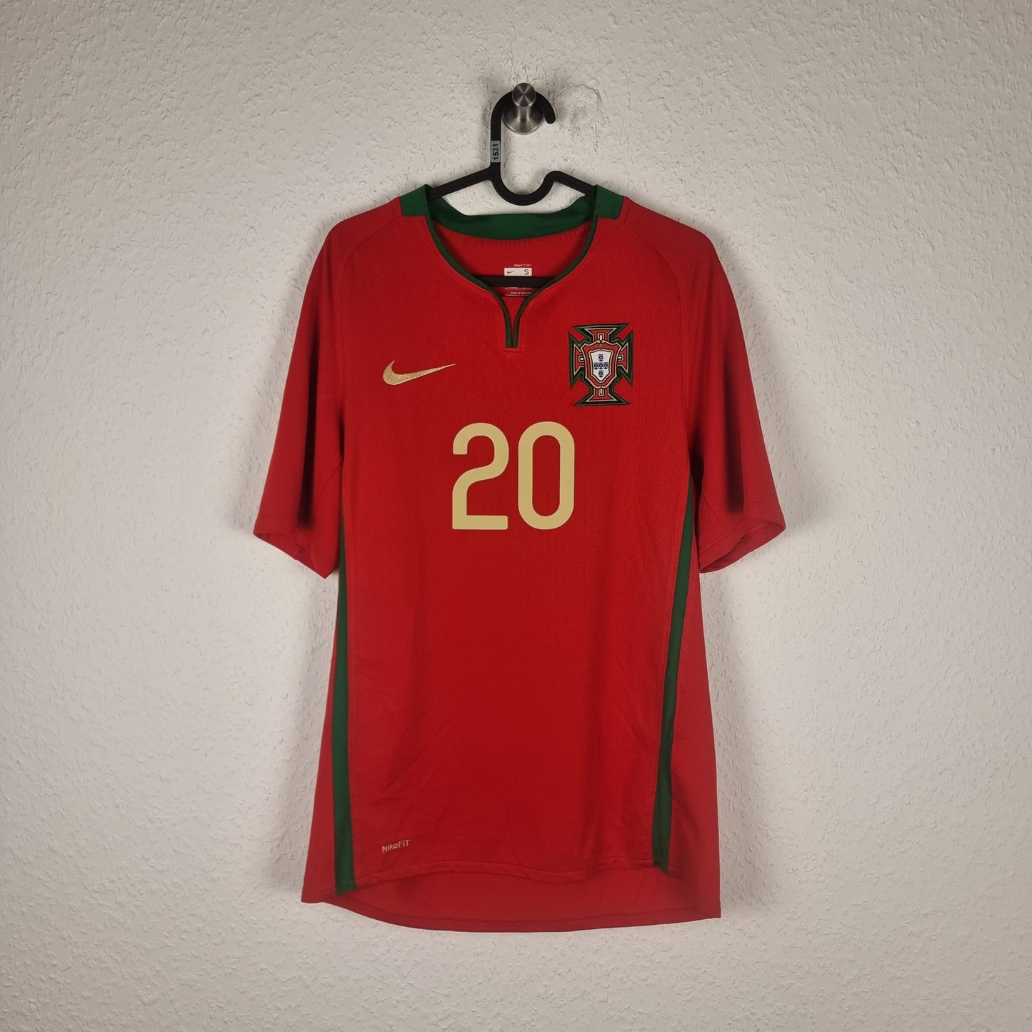 Trikot - Portugal - Deco - 2008 - S - Heim