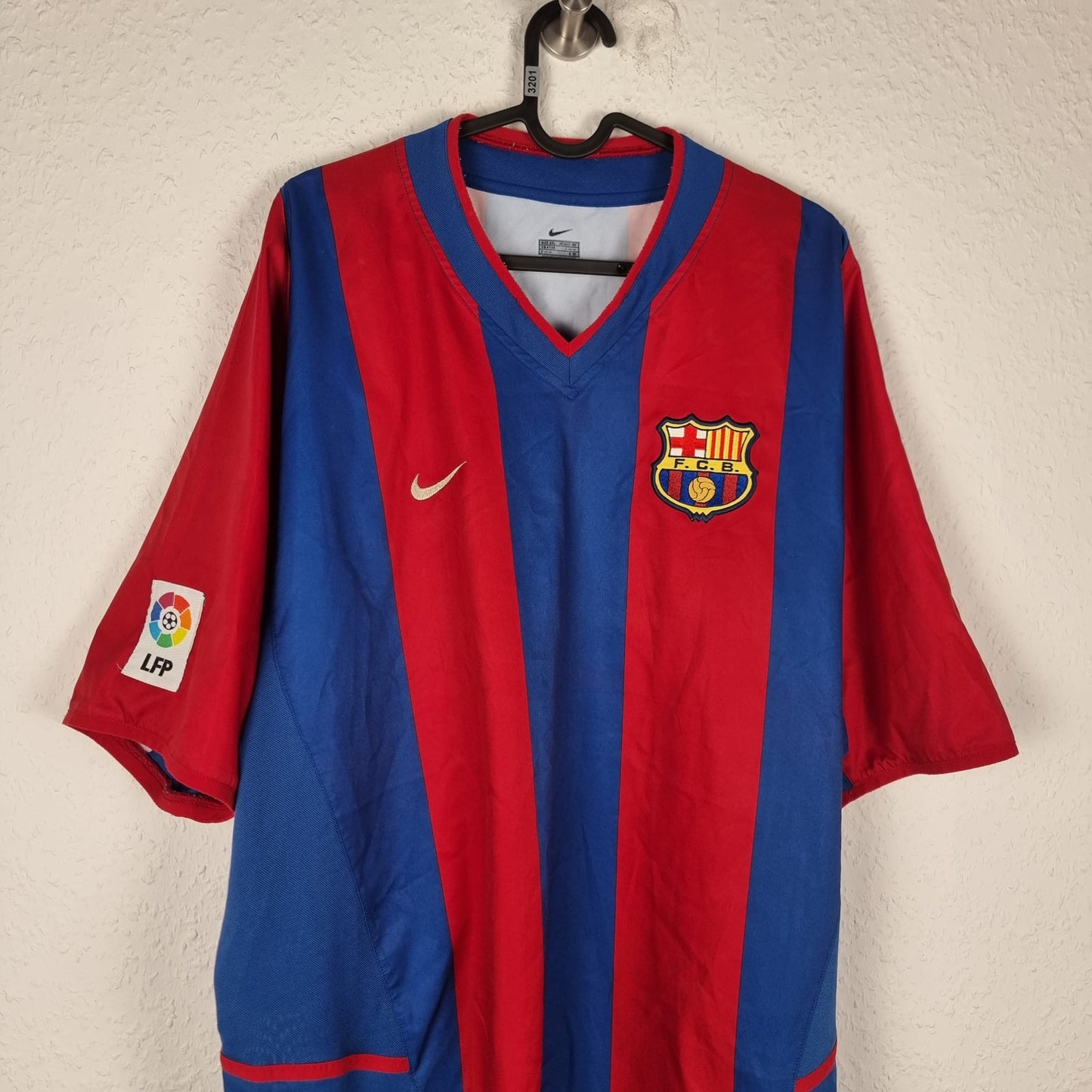 Trikot - FC Barcelona - Juan Román Riquelme - 2002/2003 - XXL - Heim