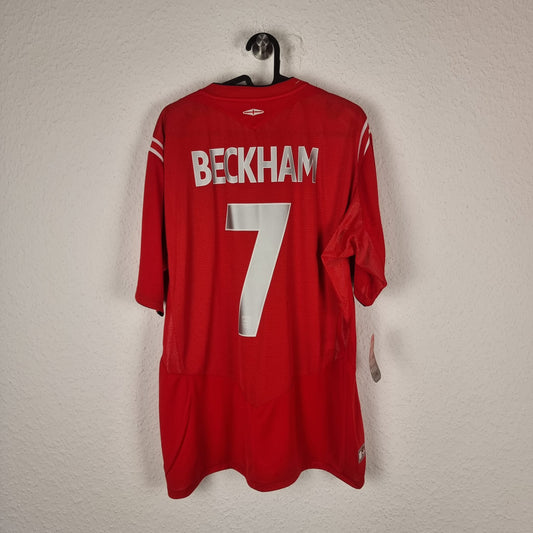 Trikot - England - David Beckham - 2004 - XL - NEU - Auswärts