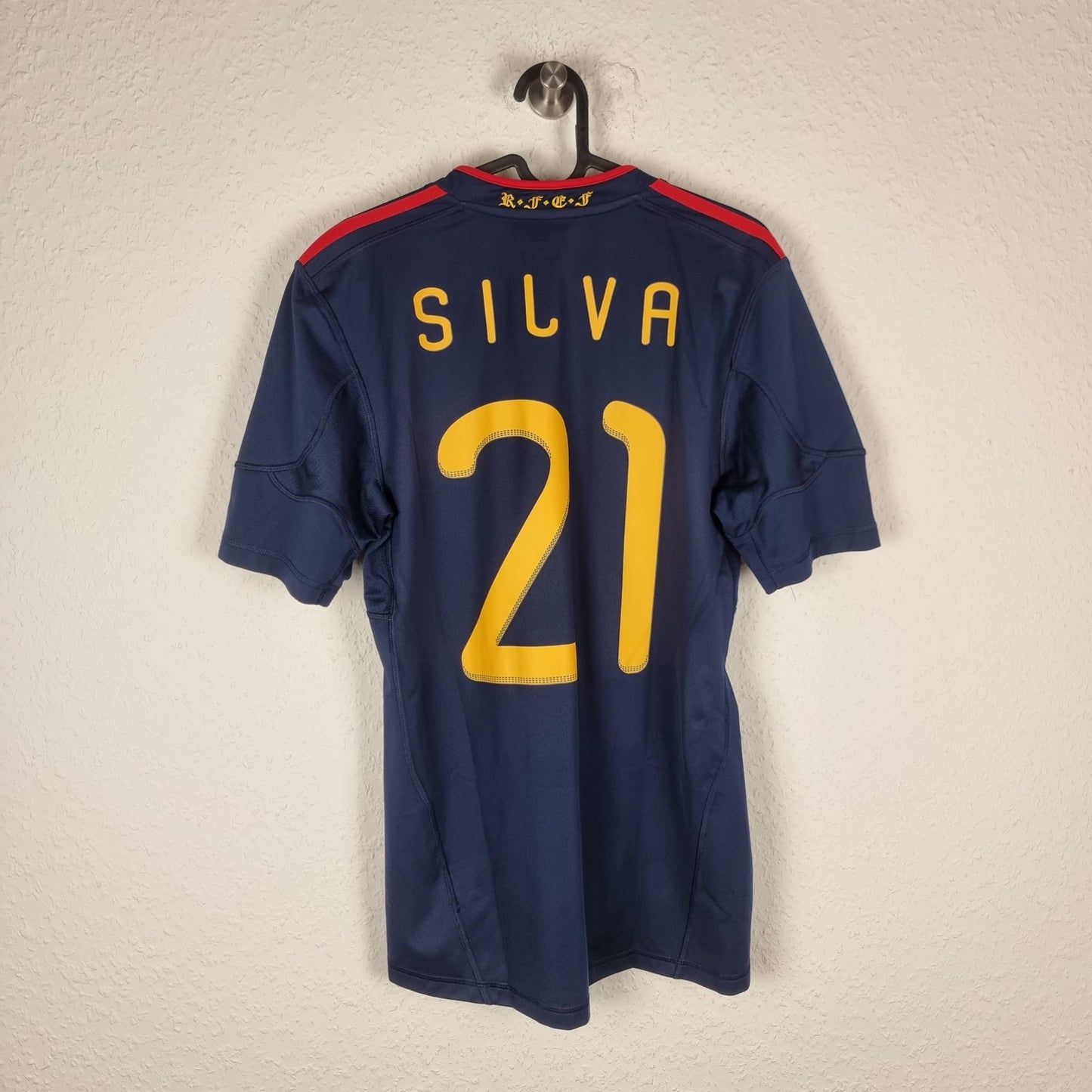 Jersey - Spain - David Silva - 2010/2011 - S - Away