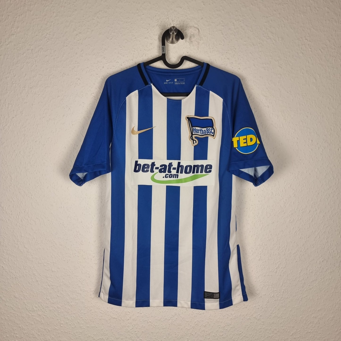 Trikot - Hertha BSC - Davie Selke - 2017/2018 - S - Heim
