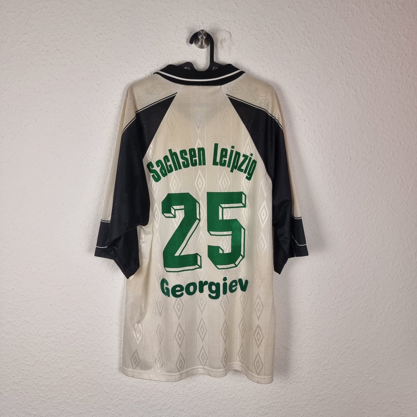 Trikot - FC Sachsen Leipzig - Borislav Georgiev - XL - 1998/1999 - Auswärts