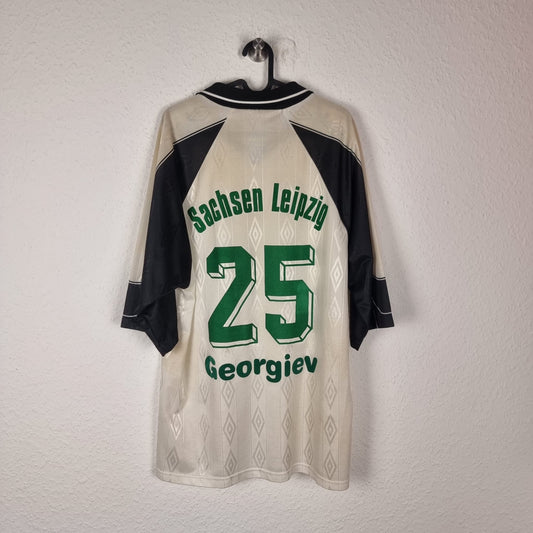 Trikot - FC Sachsen Leipzig - Borislav Georgiev - XL - 1998/1999 - Auswärts