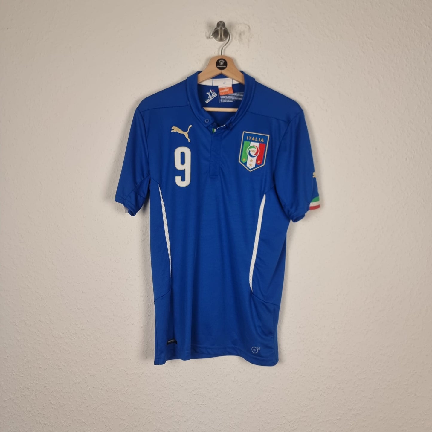 Trikot - Italien - Mario Balotelli - 2014 - M - Heim