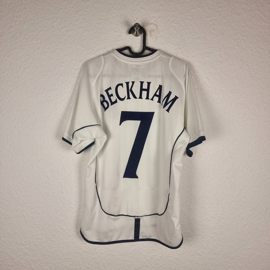 Trikot - England - David Beckham - 2002 - S - Heim