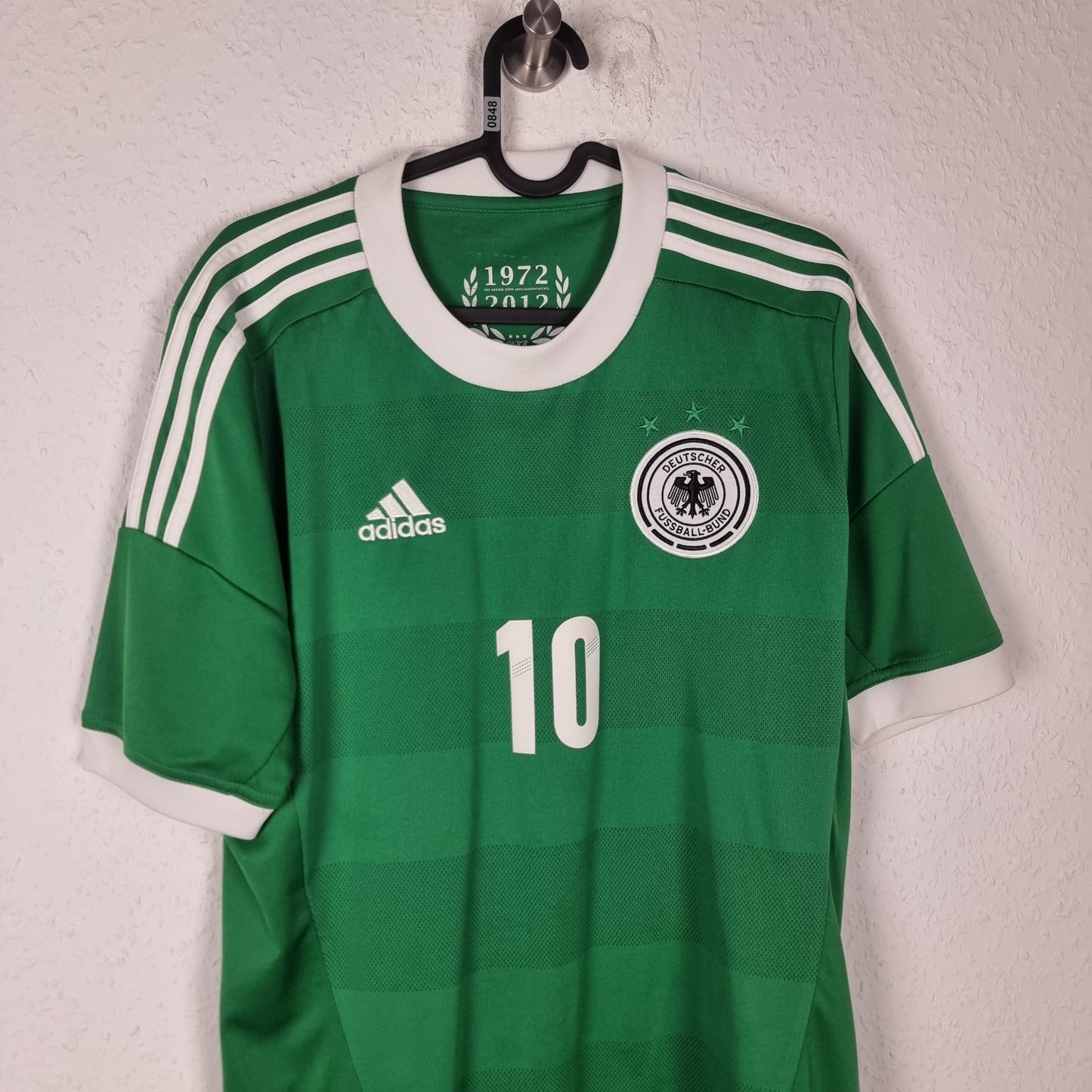 Jersey - Germany - Lukas Podolski - 2012 - S - Away