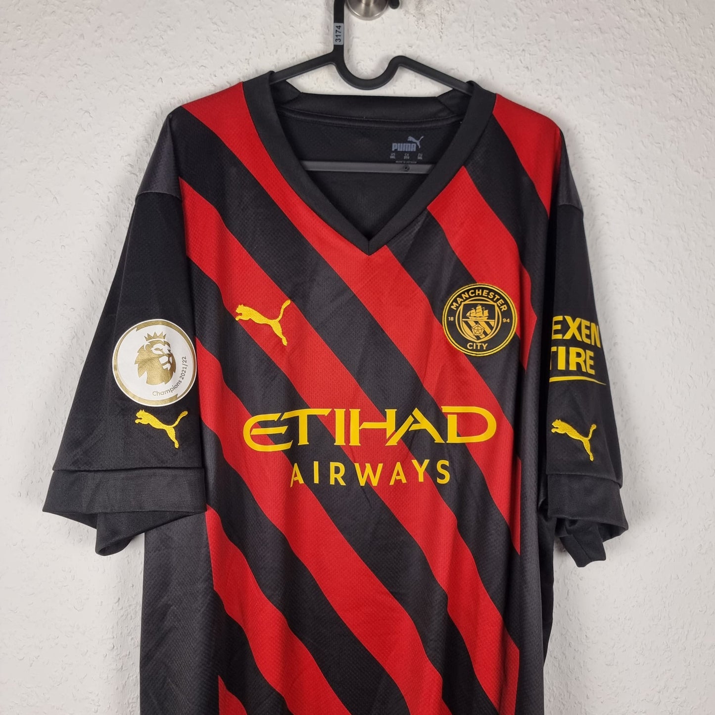 Trikot - Manchester City - Erling Haaland - 2022/2023 - 3XL - Auswärts - Neu