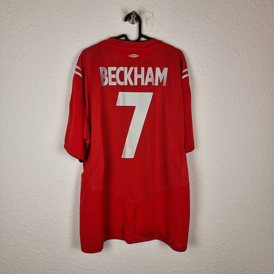 Trikot - England - David Beckham - 2004 - XXL - Auswärts