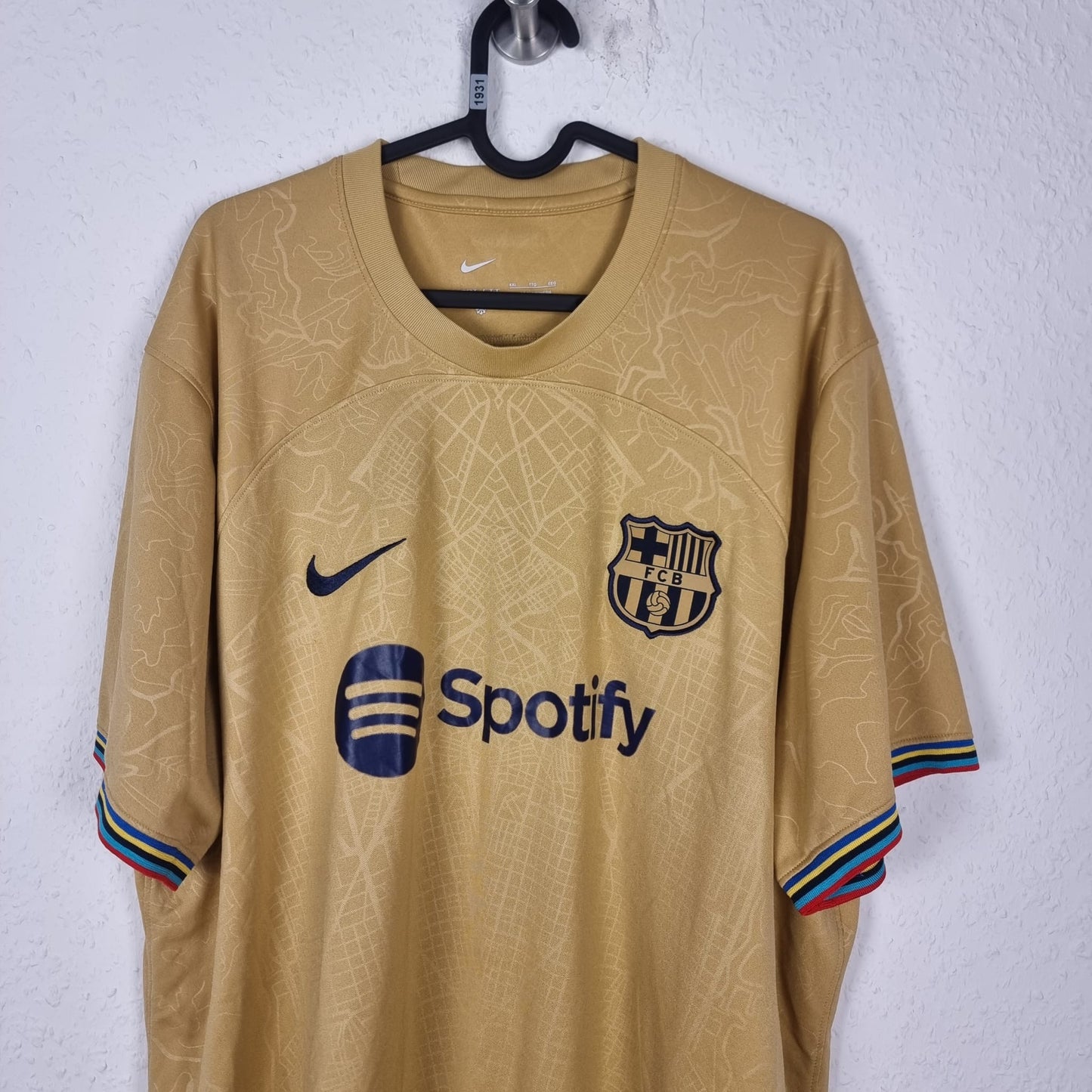 Trikot - FC Barcelona - 2022/2023 - XXL - Auswärts