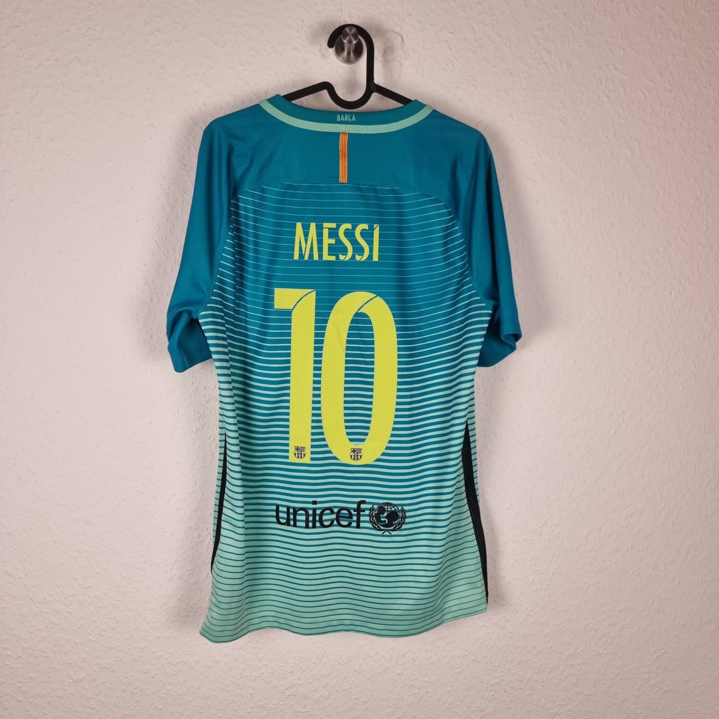 Trikot - FC Barcelona - Lionel Messi - 2016/2017 - M - drittes