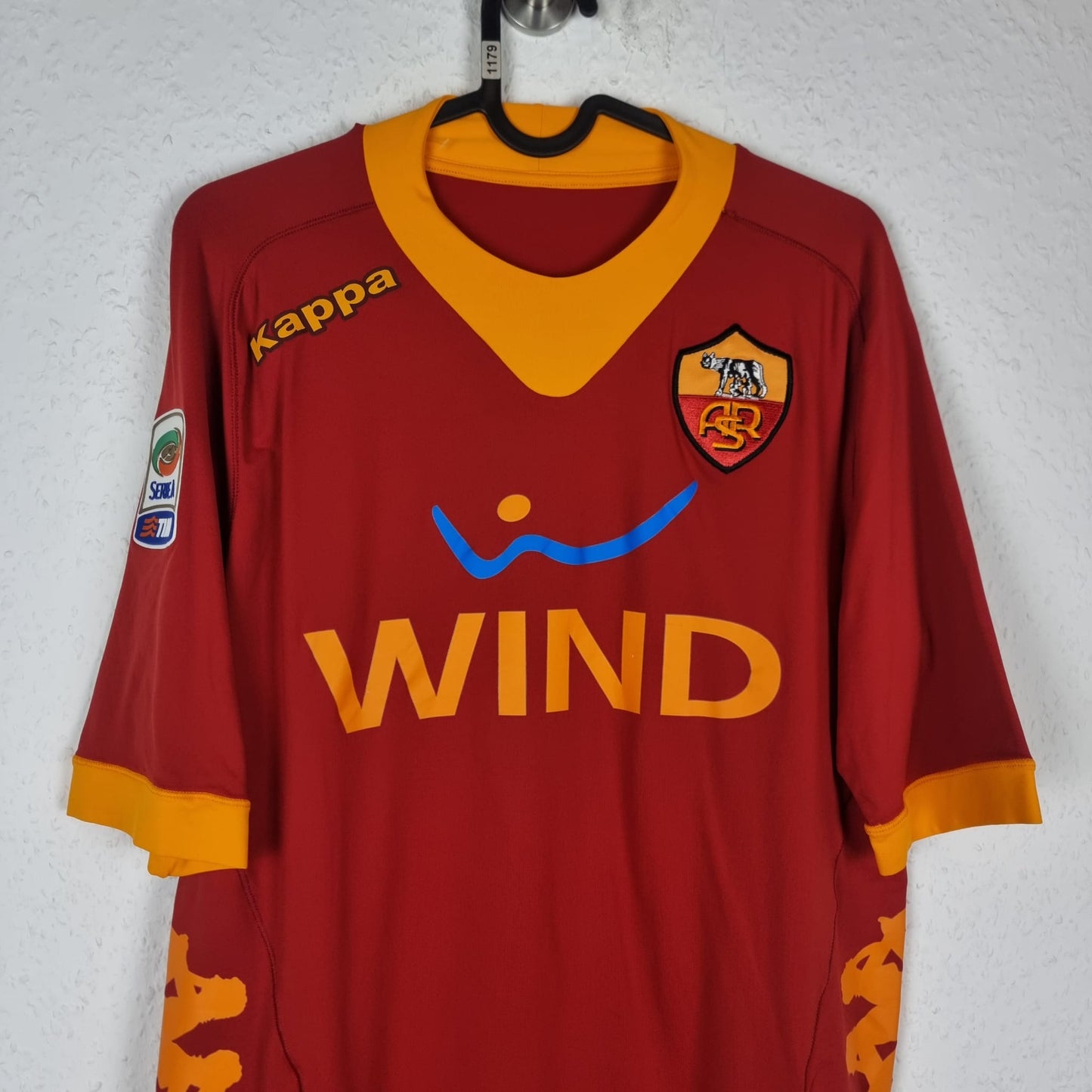 Trikot - AS Rom - Fabio Borini - 2011/2012 - M - Heim