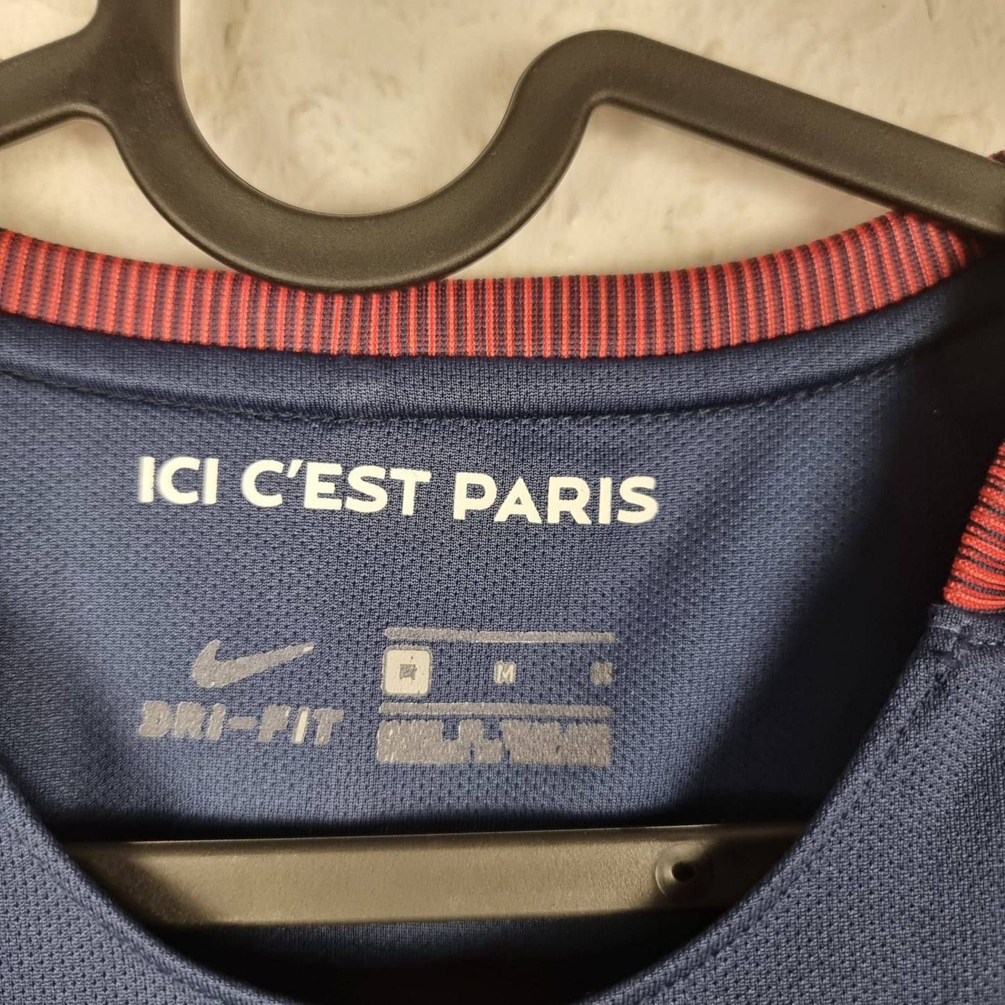 Trikot - Paris Saint-Germain (PSG) - Kylian Mbappé - 2017/2018 - M - Heim
