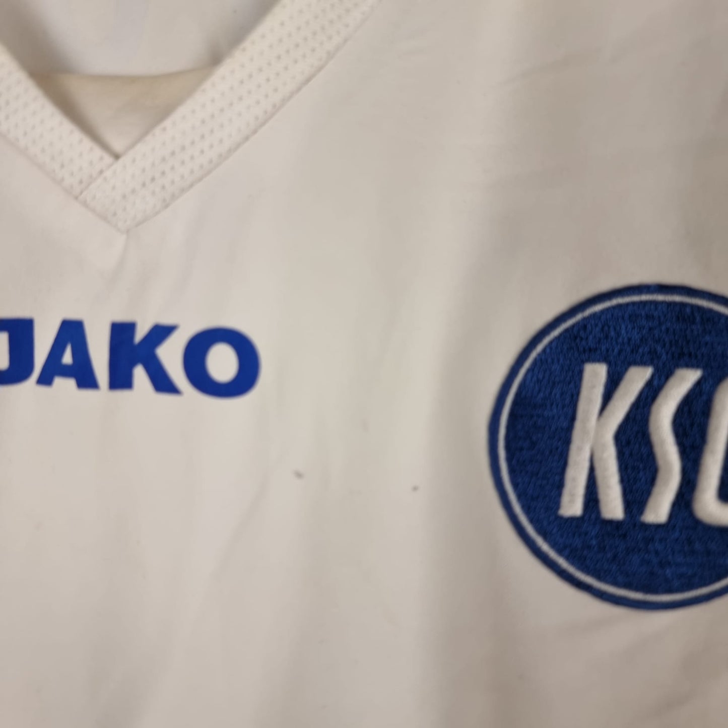 Trikot - Karlsruher SC - Godfried Aduobe - 2007/2008 - XL - Auswärts - matchworn