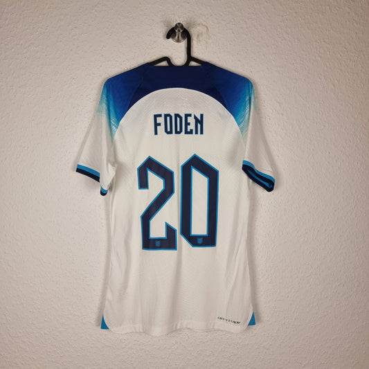 Trikot - England - Phil Foden - 2022 - S - Heim - Player Issue