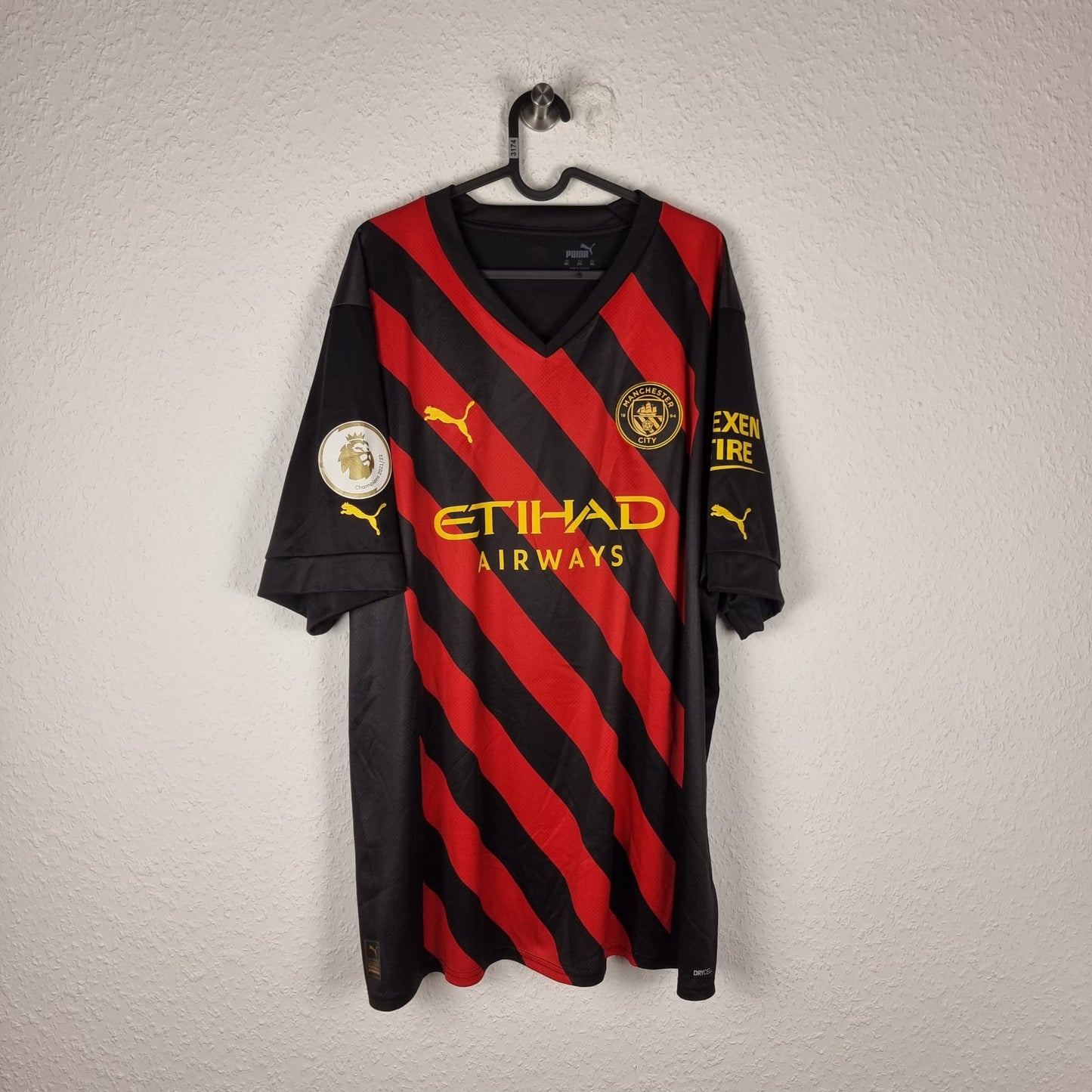 Trikot - Manchester City - Erling Haaland - 2022/2023 - 3XL - Auswärts - Neu