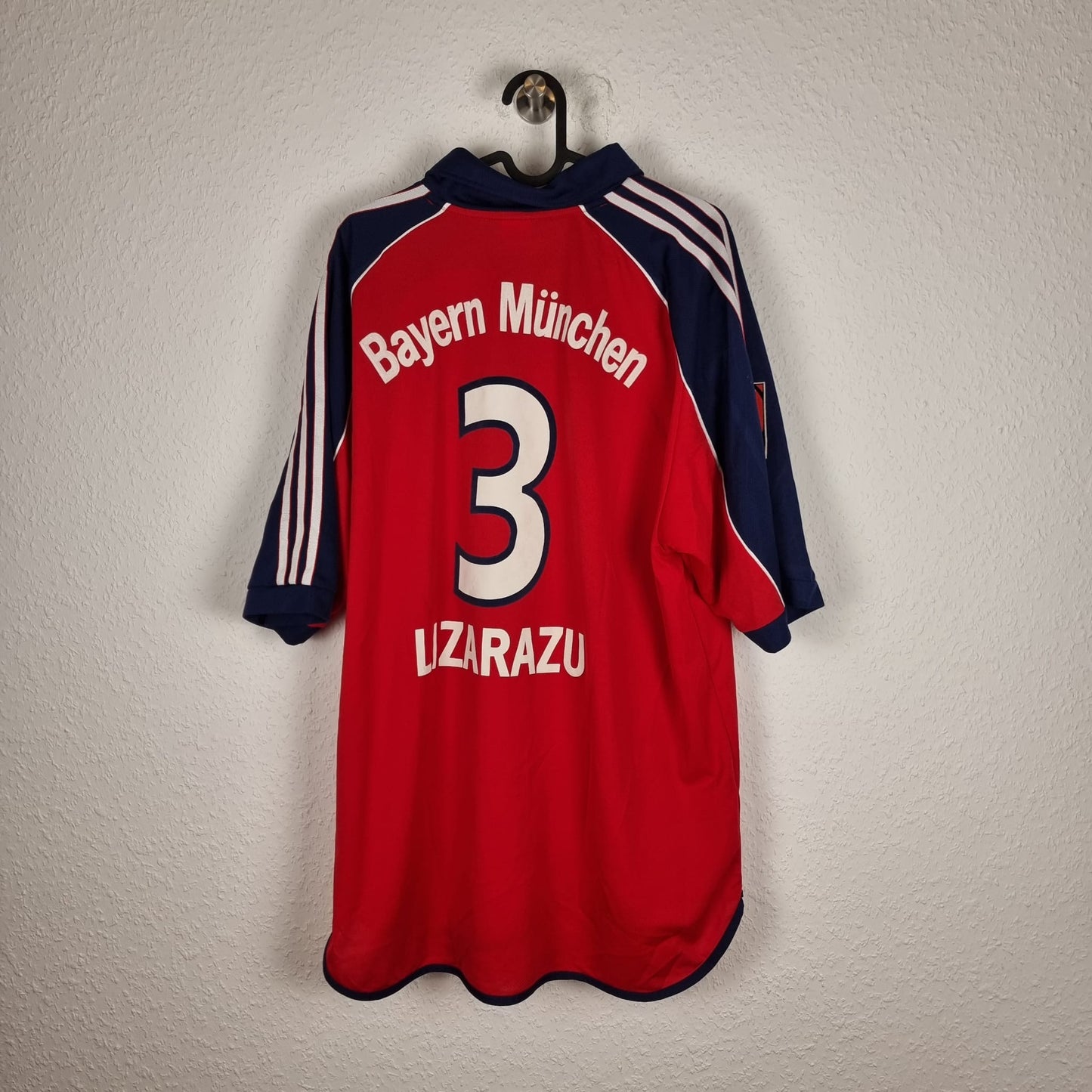 Trikot - FC Bayern München - Bixente Lizarazu - 1999/2000 - XL - Heim