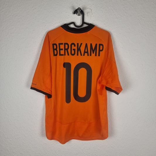 Trikot - Niederlande - Dennis Bergkamp - 2000 - M - Heim