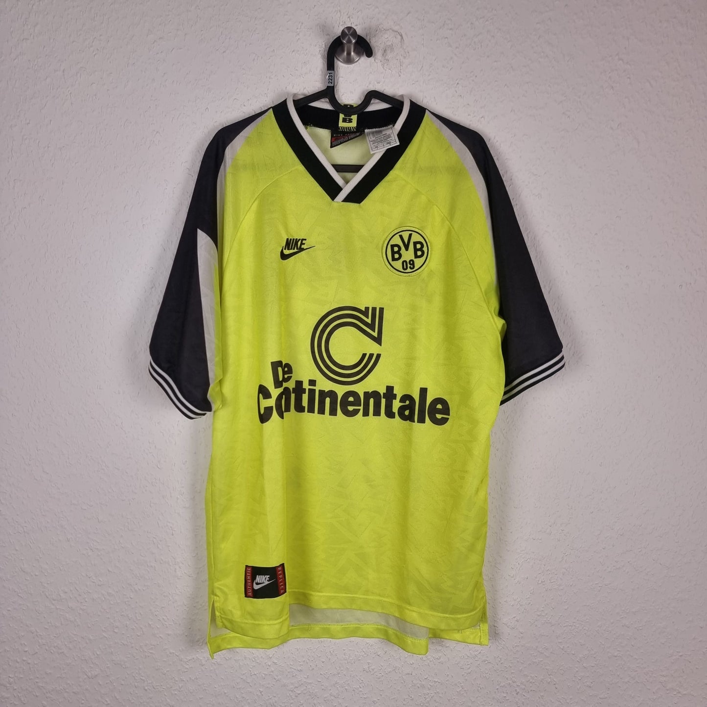Trikot - Borussia Dortmund - Rubén Sosa - 1995/1996 - L - Heim