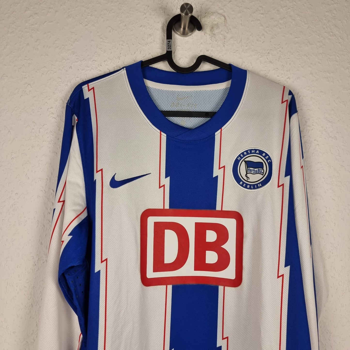Trikot - Hertha BSC - Peter Niemeyer - 2010/2011 - L - Heim - Matchworn