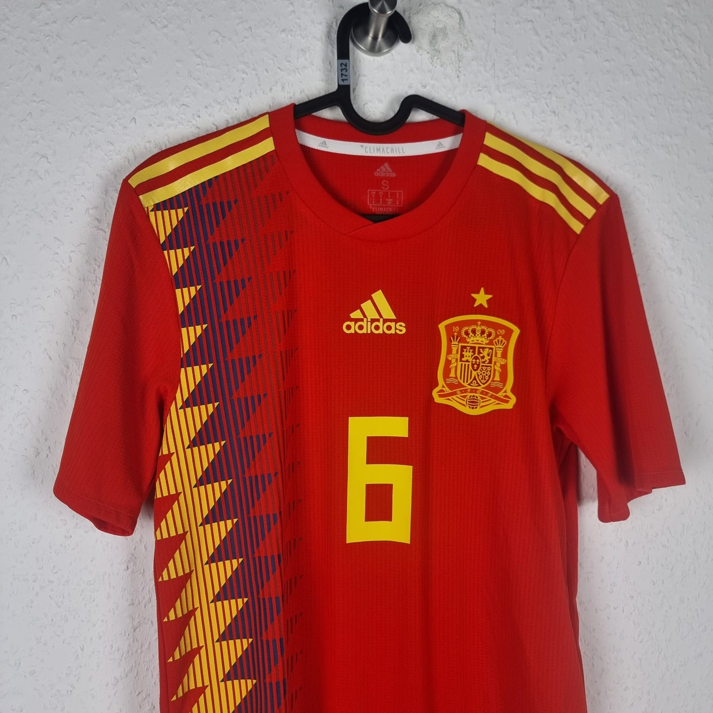 Trikot - Spanien - Andrés Iniesta - 2018 - S - Heim