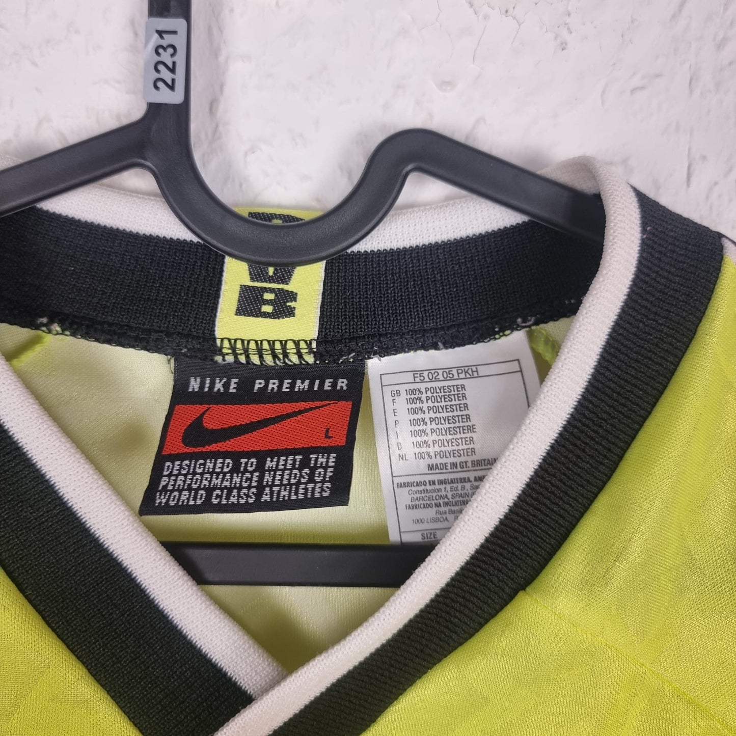 Trikot - Borussia Dortmund - Rubén Sosa - 1995/1996 - L - Heim