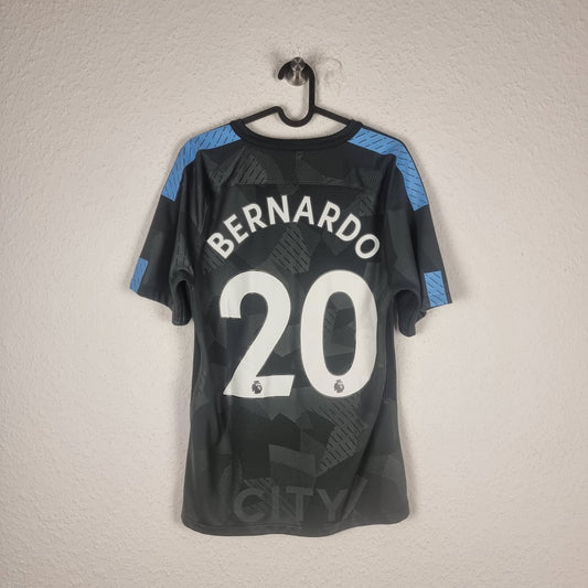 Trikot - Manchester City - Bernardo Silva - 2017/2018 - S - Drittes