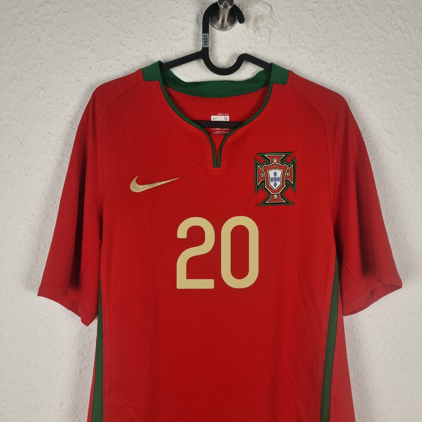 Trikot - Portugal - Deco - 2008 - S - Heim