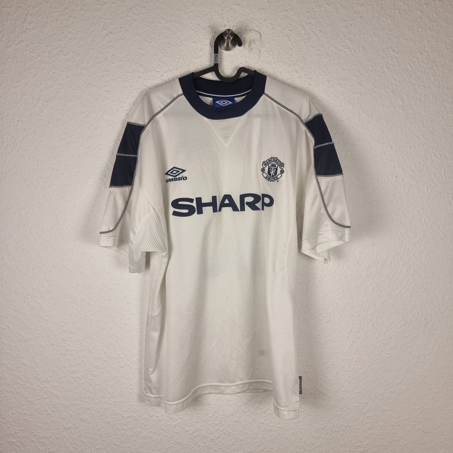 Trikot - Manchester United (ManU) - Roy Keane - 1999/2000 - L - Drittes