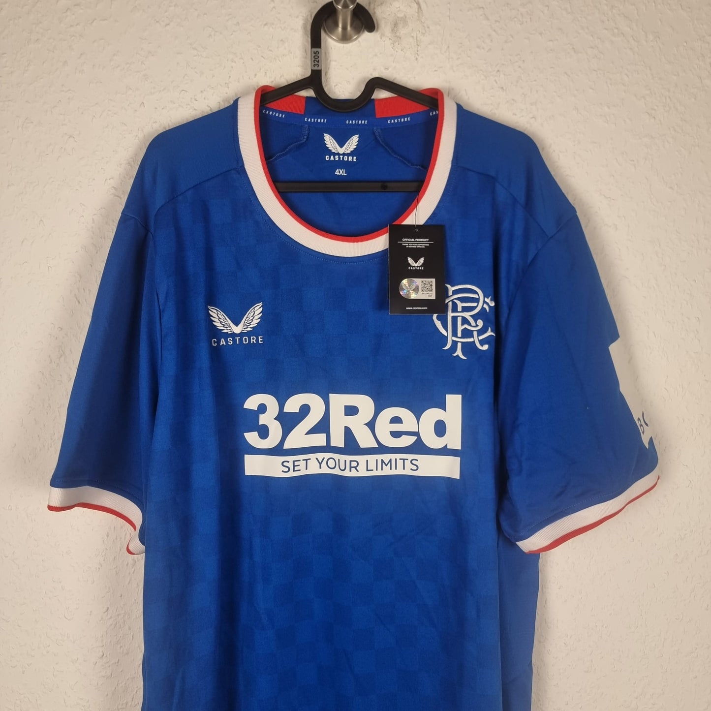 Trikot - Glasgow Rangers - 2022/2023 - 4XL - Heim - Neu