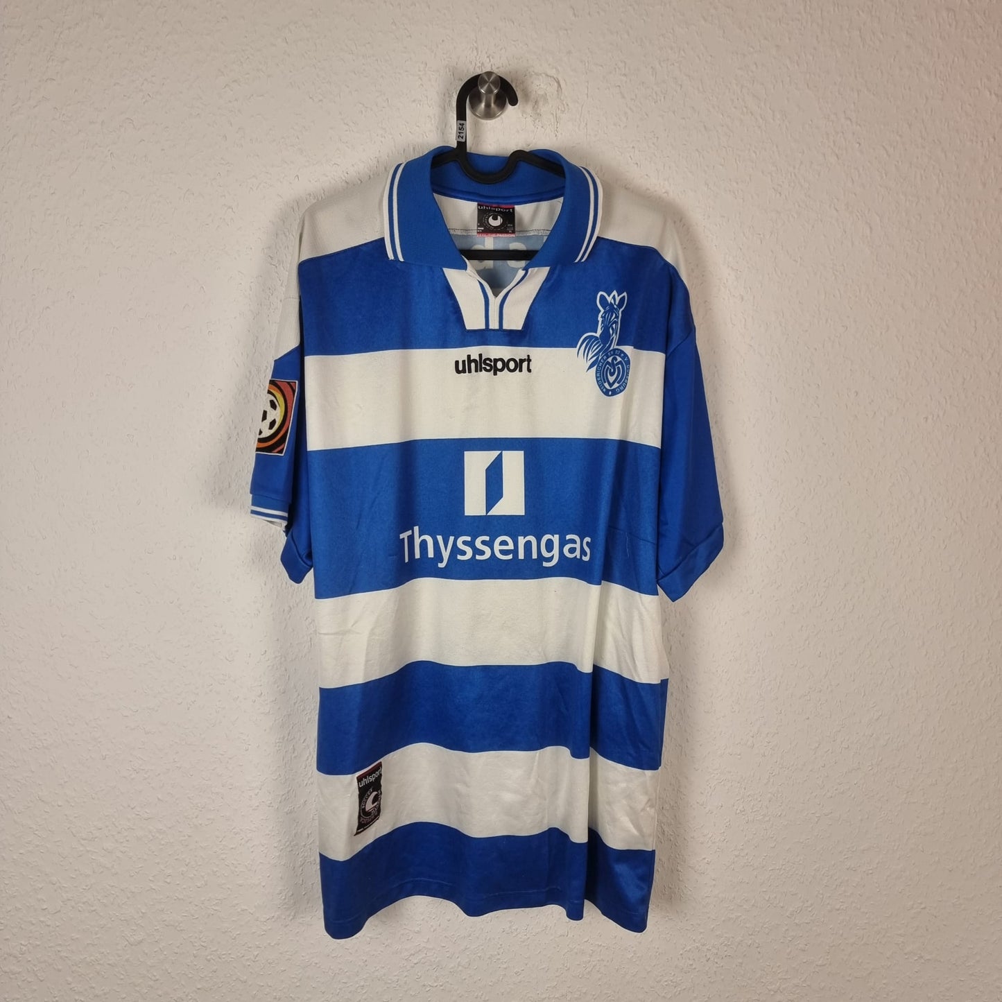 Trikot - MSV Duisburg - Markus Beierle - 1999/2000 - XL - matchworn - Heim