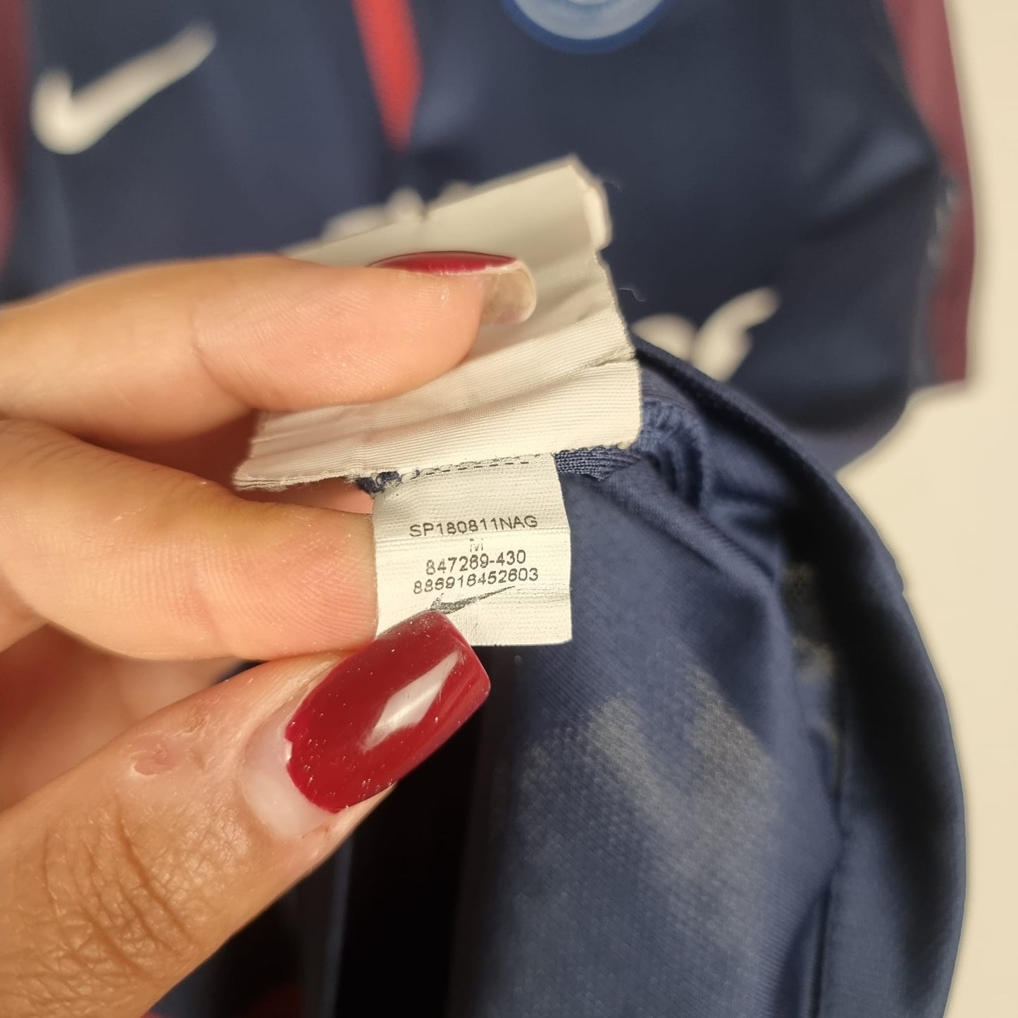Trikot - Paris Saint-Germain (PSG) - Kylian Mbappé - 2017/2018 - M - Heim