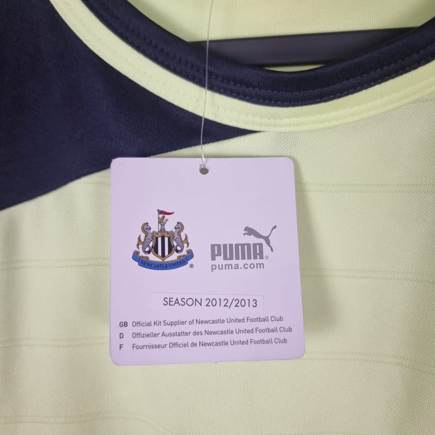 Trikot - Newcastle United FC - Hatem Ben Arfa - 2012/2013 - M - Drittes - Neu