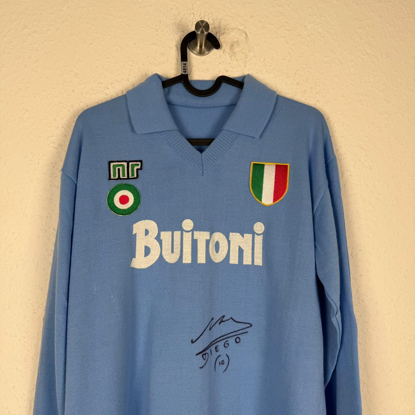 Jersey - SSC Napoli - Diego Maradona - 1987/1988 - L - Home - matchworn