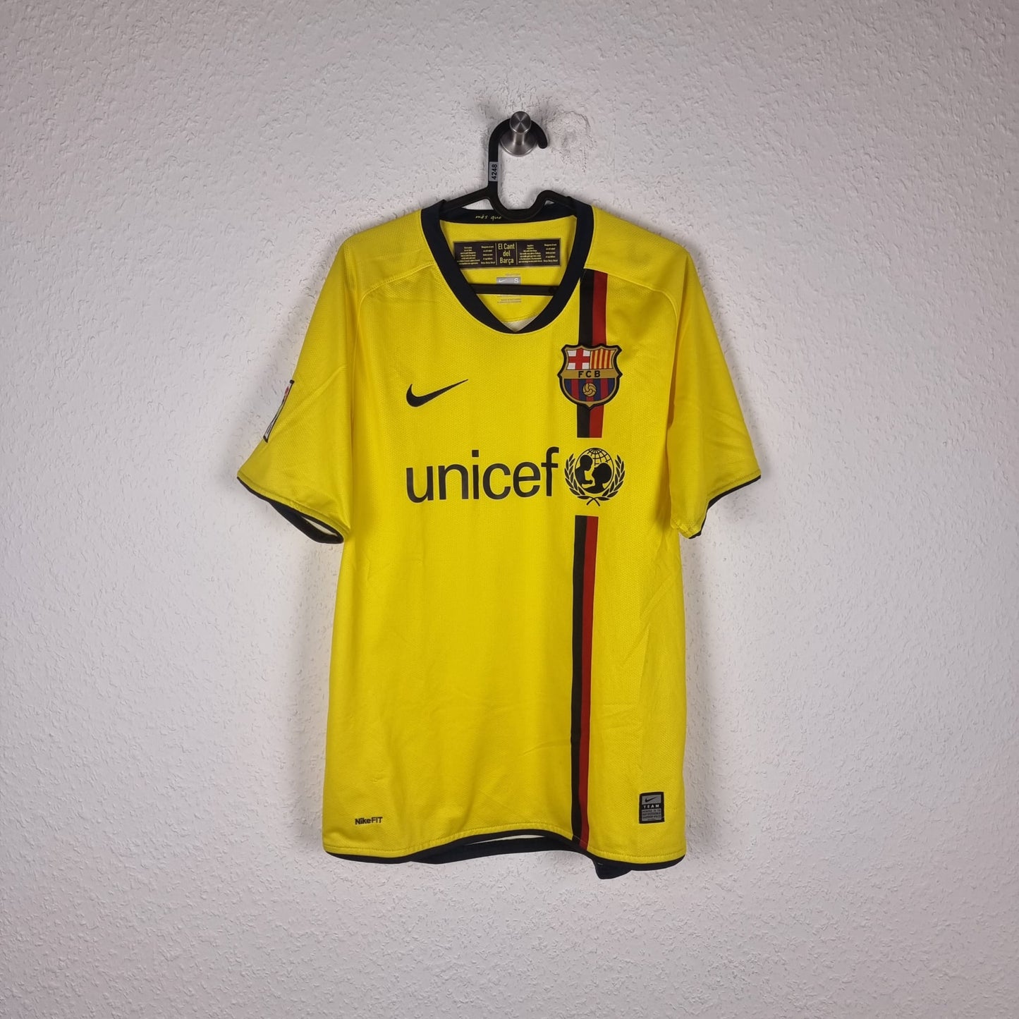 Trikot - FC Barcelona - 2008/2009 - S - Auswärts