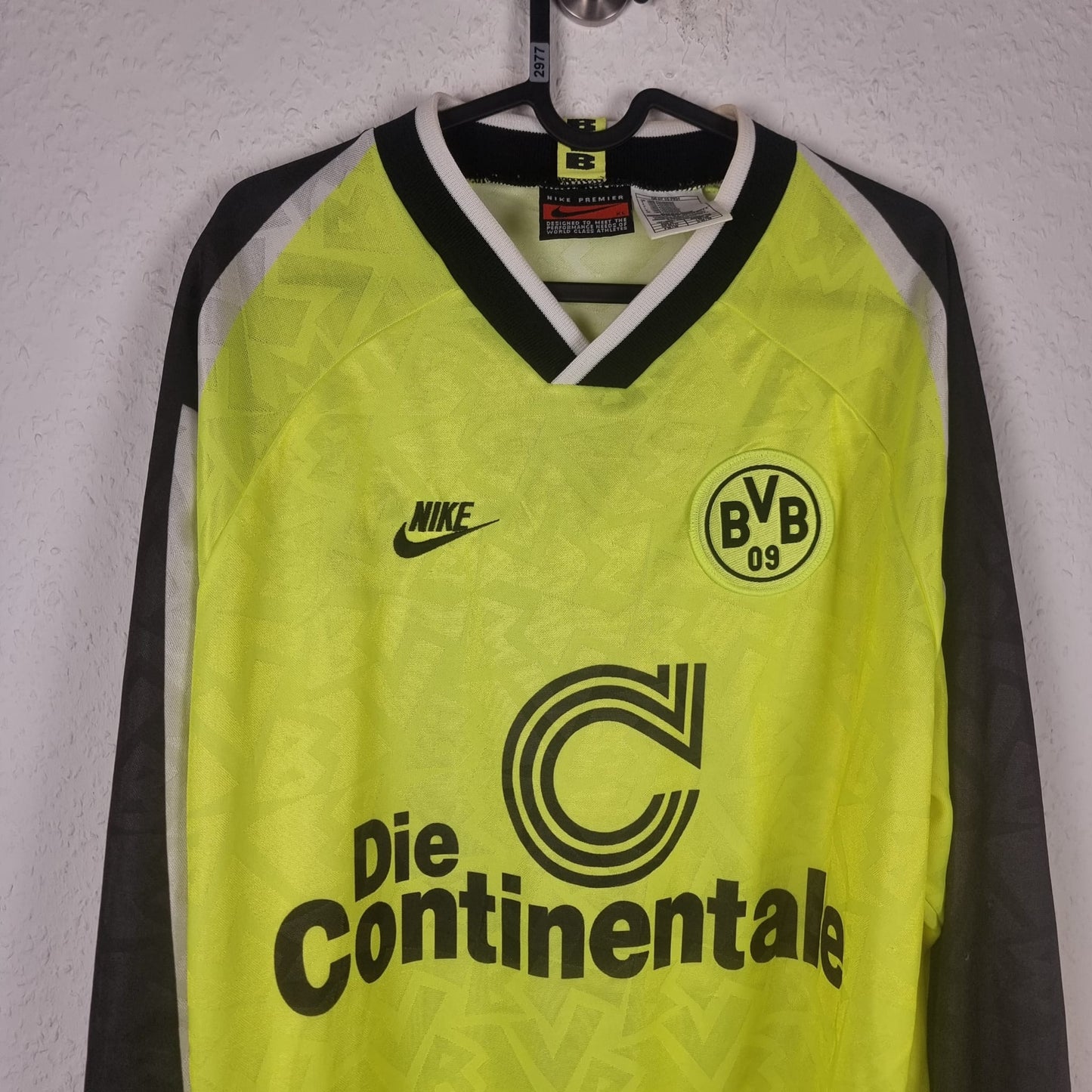 Trikot - Borussia Dortmund (BVB) - Karl-Heinz Riedle - 1995/1996 - XL - Heim