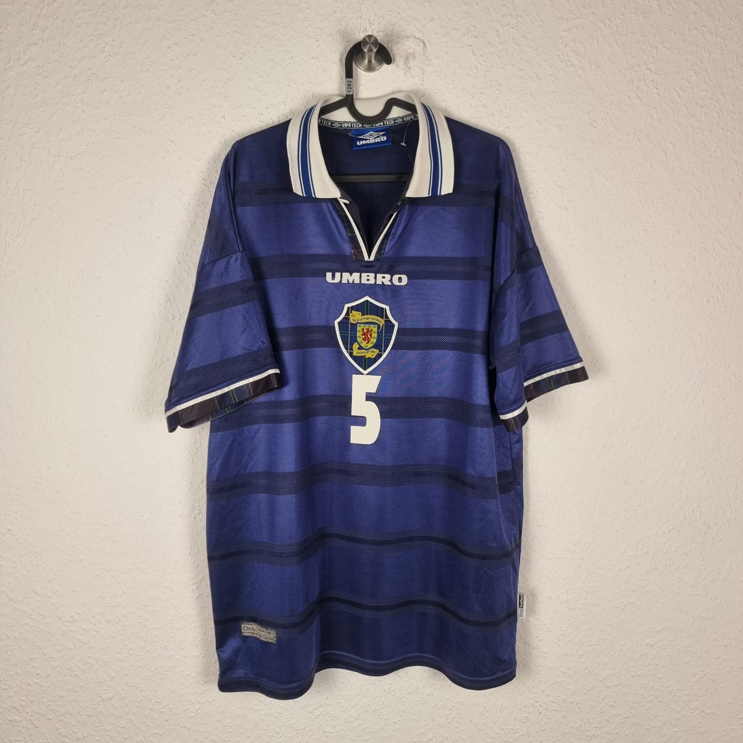 Trikot - Schottland - Colin Hendry - 1998 - XL - Heim
