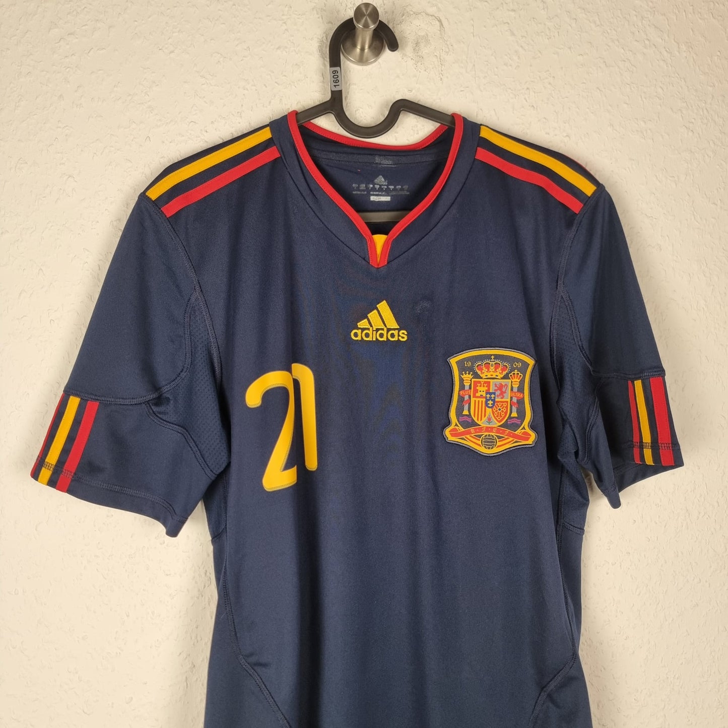 Trikot - Spanien - David Silva - 2010 - S - Auswärts