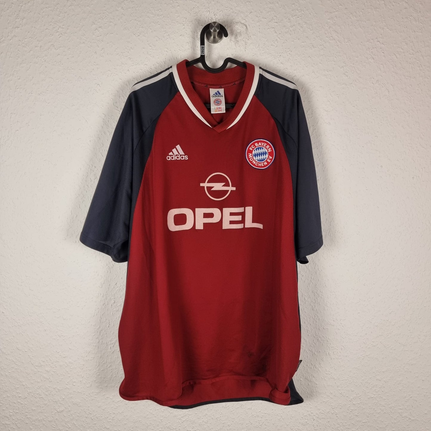 Jersey - FC Bayern Munich - Pablo Thiam - 2001/2002 - XL - Home - Player Issue