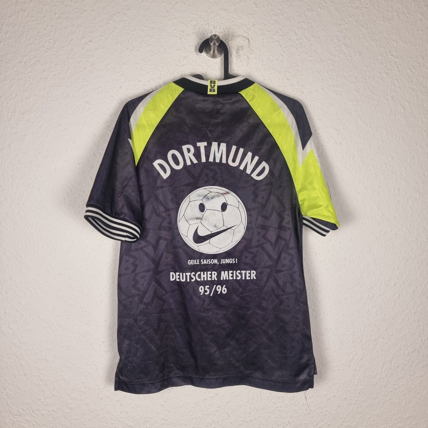 Trikot - Borussia Dortmund - 1995/1996 - Gr. 164 - Auswärts