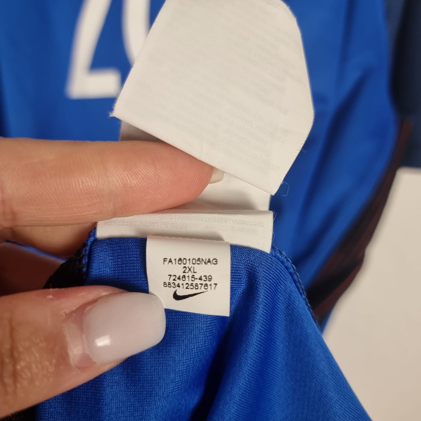 Trikot - Frankreich - Kylian Mbappé - 2016 - XXL - Heim