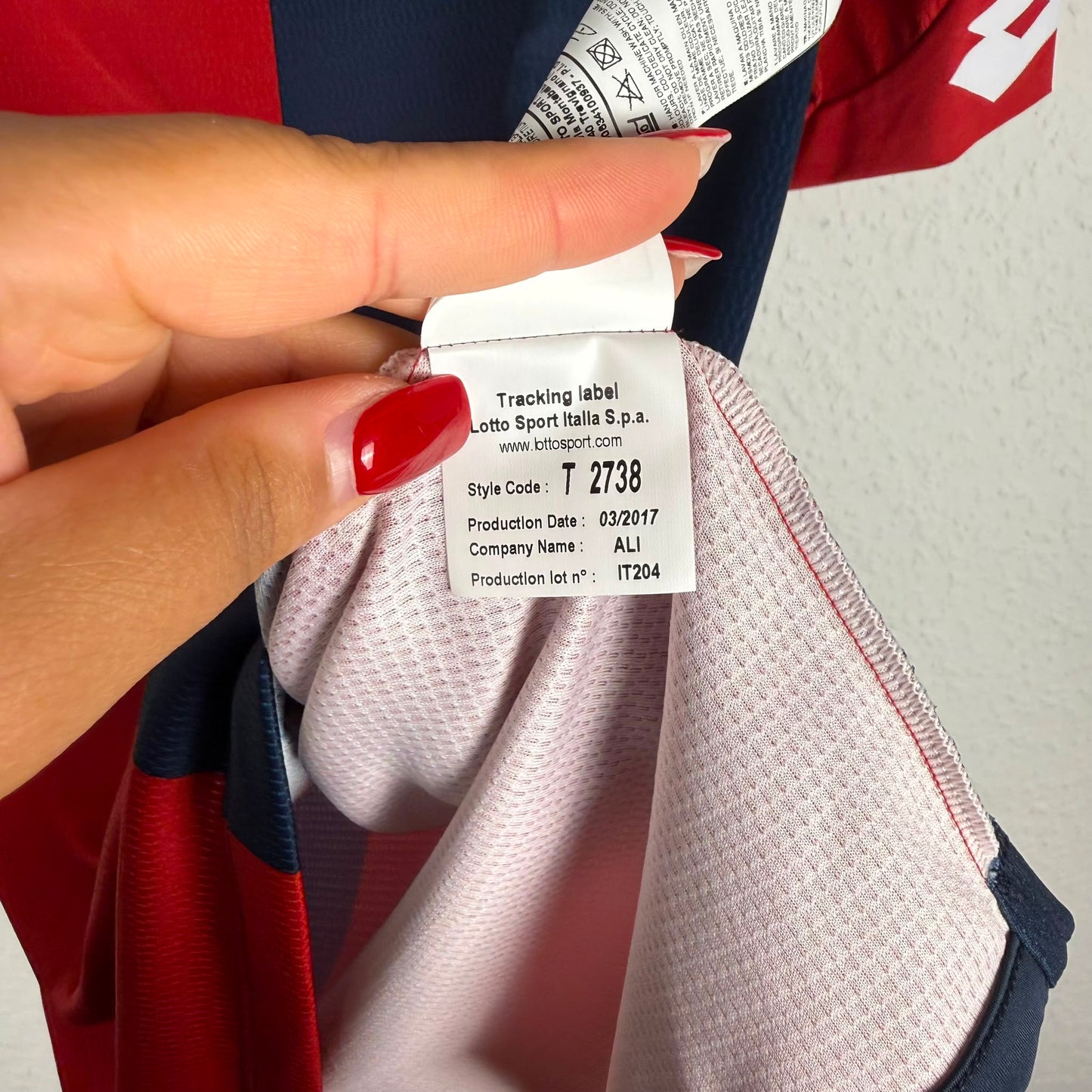 Trikot - CFC Genua - 2014/2015 - XL - Heim - Neu