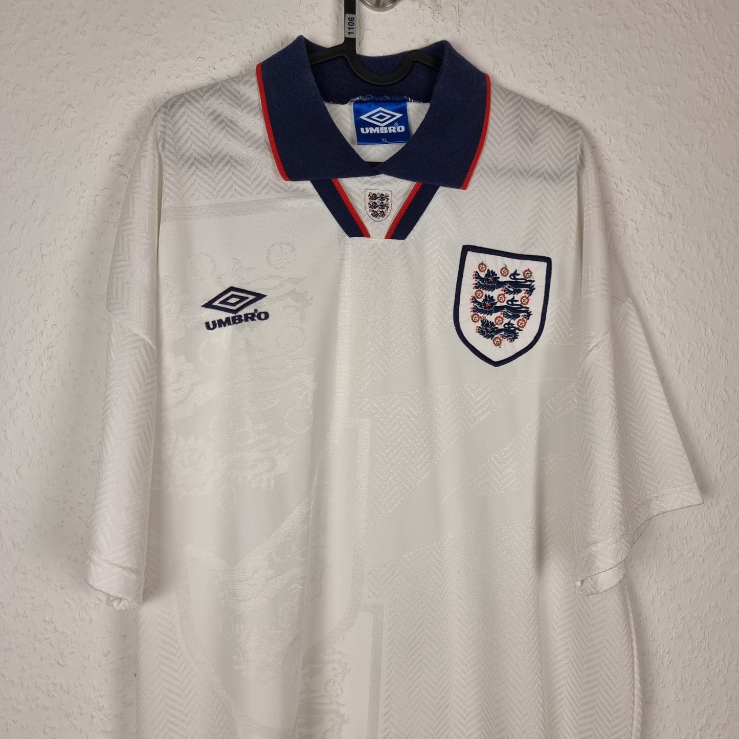 Trikot - England - 1993 - XL - Heim