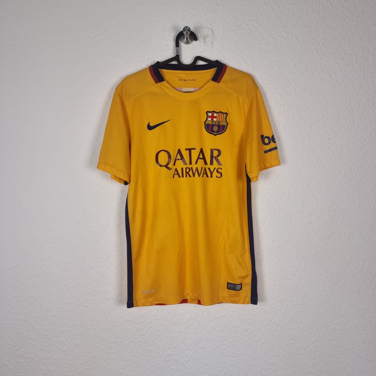 Trikot - FC Barcelona - Luis Suárez - 2015/2016 - S - Auswärts
