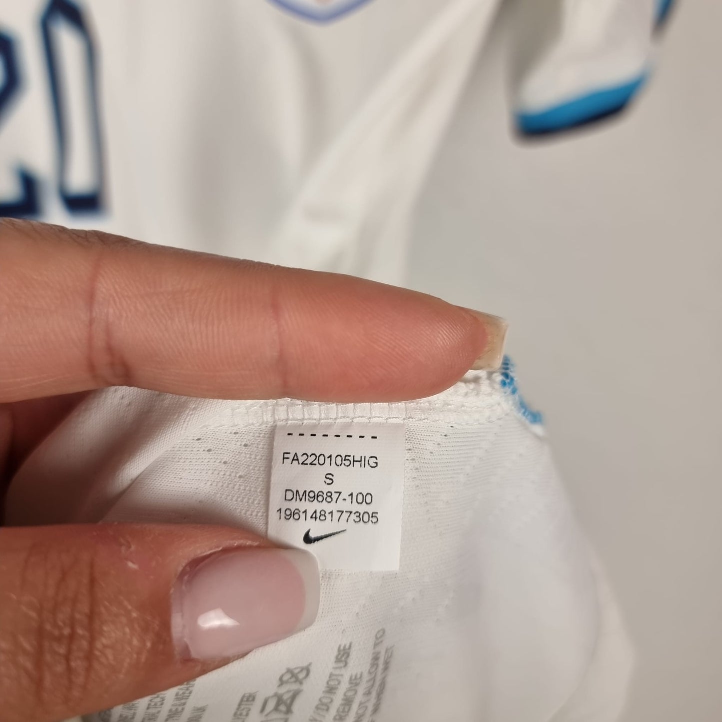 Trikot - England - Phil Foden - 2022 - S - Heim - Player Issue