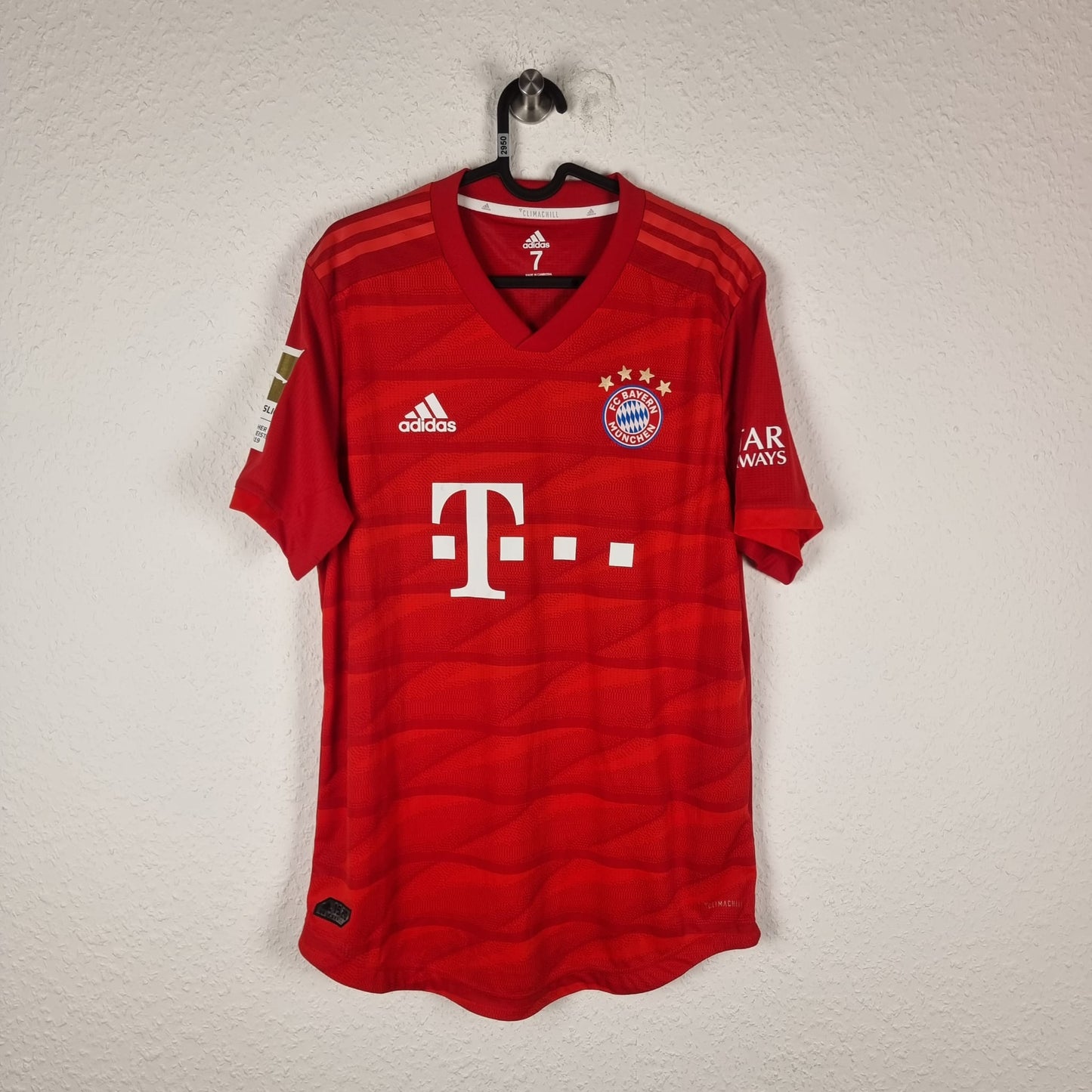 Trikot - FC Bayern München - Michaël Cuisance - 2019/2020 - Gr. 7 - Heim - Player Issue