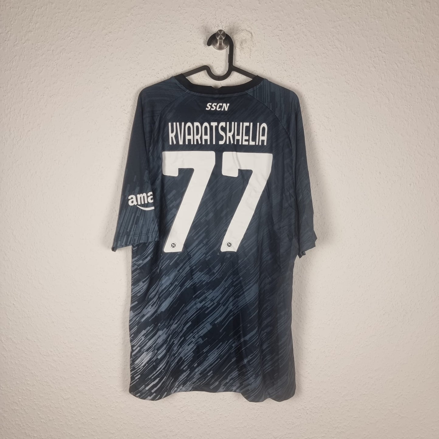 Trikot - SSC Napoli - Chwitscha Kwarazchelia - 2022/2023 - 3XL - drittes - Neu