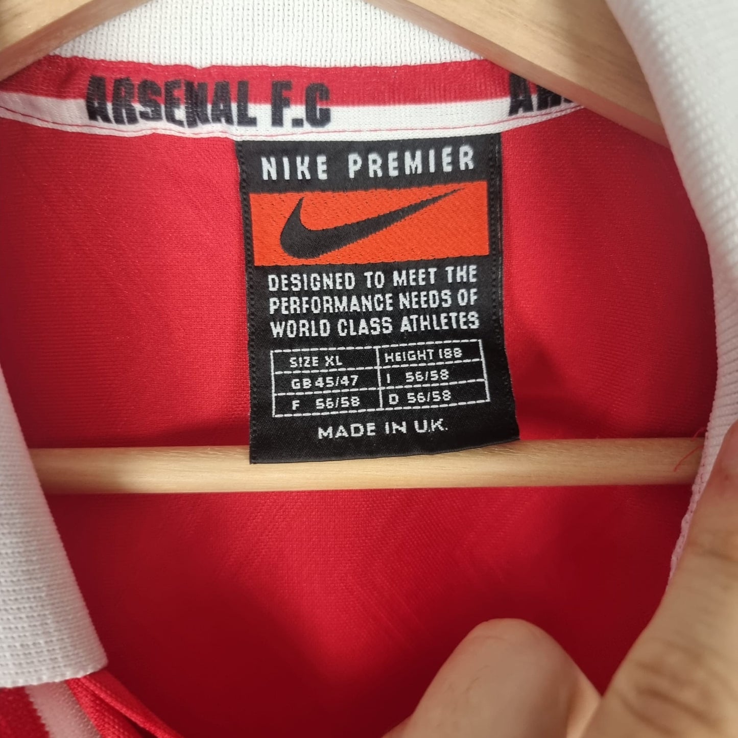 Trikot - Arsenal FC - 1996/1997 - XL - Heim