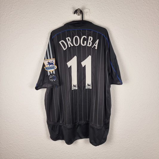 Trikot - Chelsea FC - Didier Drogba - 2006/2007 - 3XL - Drittes