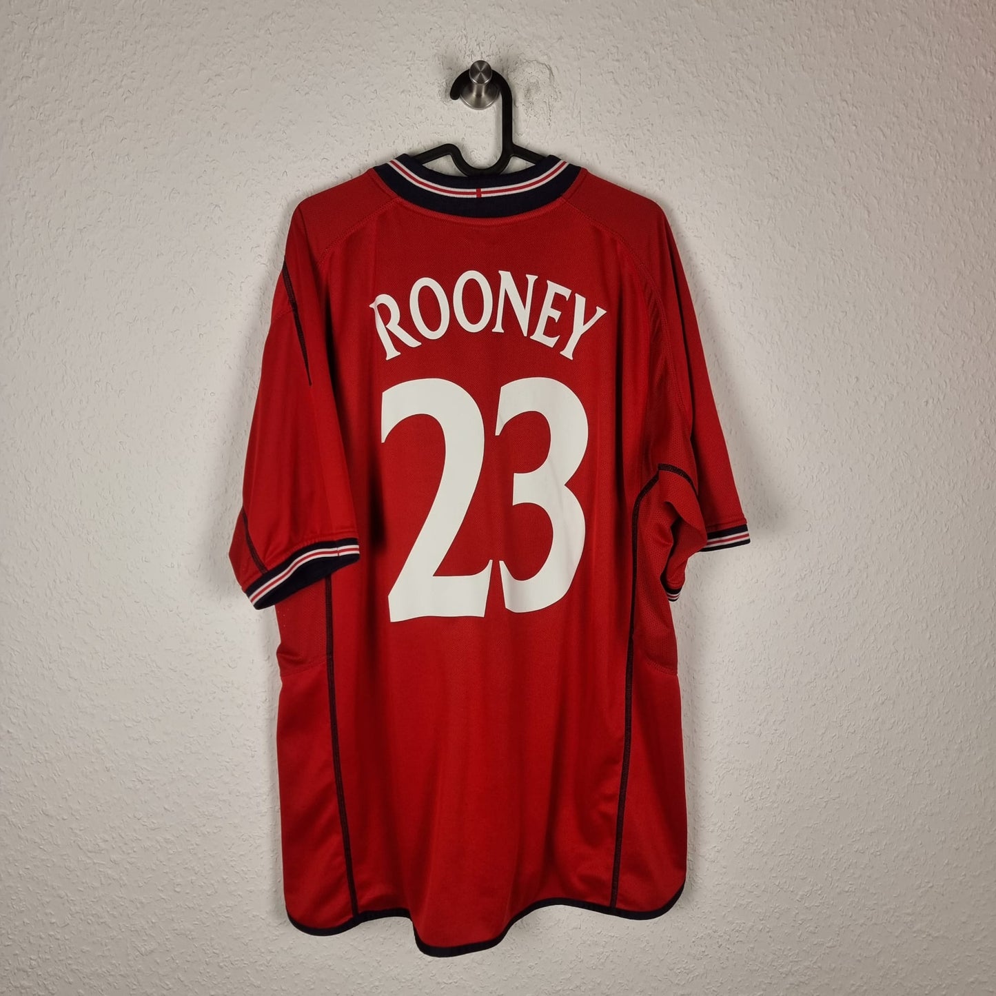 Trikot - England - Wayne Rooney - 2002 - XXL - Auswärts